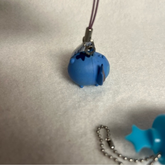 STITCH Tsum Tsum Charm & Bottle of Tiny Erasers Disney Japan - Picture 2 of 11